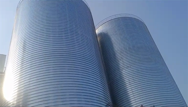 措美2座混凝土高架卷板仓