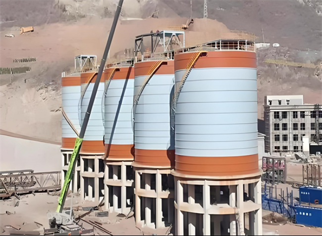 措美高架钢板仓