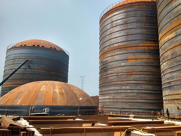 措美焦粉钢板仓